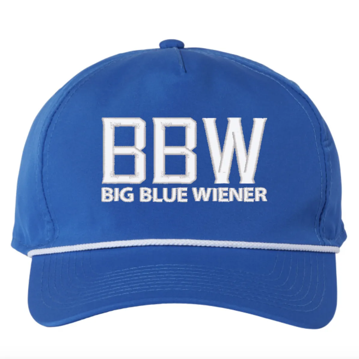 Big Blue Wiener Hat